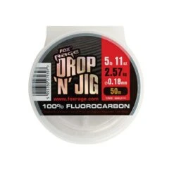 Fluorocarbon Fox Rage Drop & Jig 4.25kg / 9.37lb X 50m