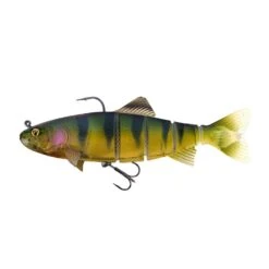 Replica Trout Lure Fox Rage Jointed UV Stickleback 9"